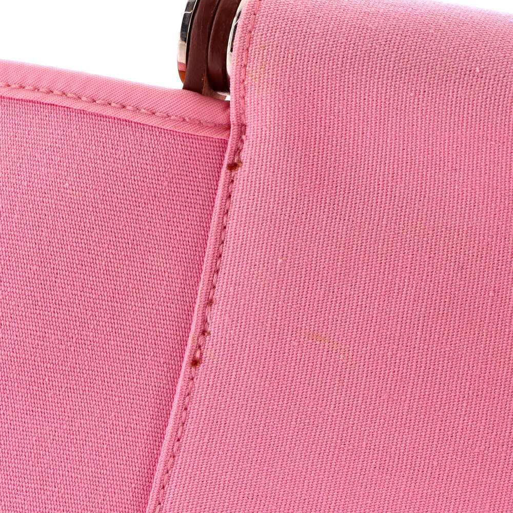 Hermes 39 Cabag Elan Toile and Leather - Picture 7 of 7